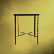 Occasional table in wrought iron and ceramic – 1960s-1970s