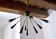 Lustre Spoutnik 9 bras, Italie, 1960