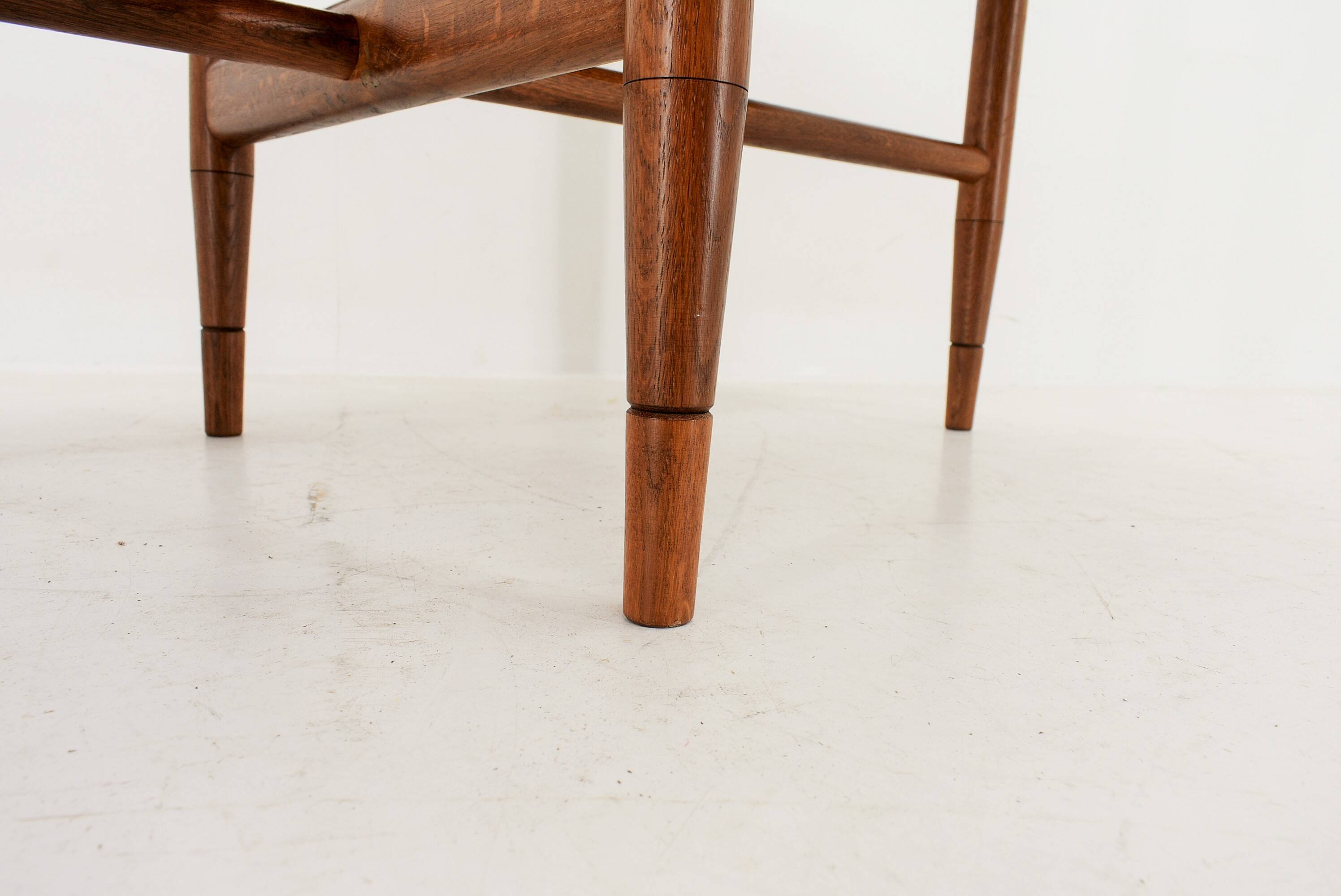 1960s Beech Dining Table, Czechoslovakia