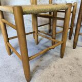 Lot de quatre chaises vintage