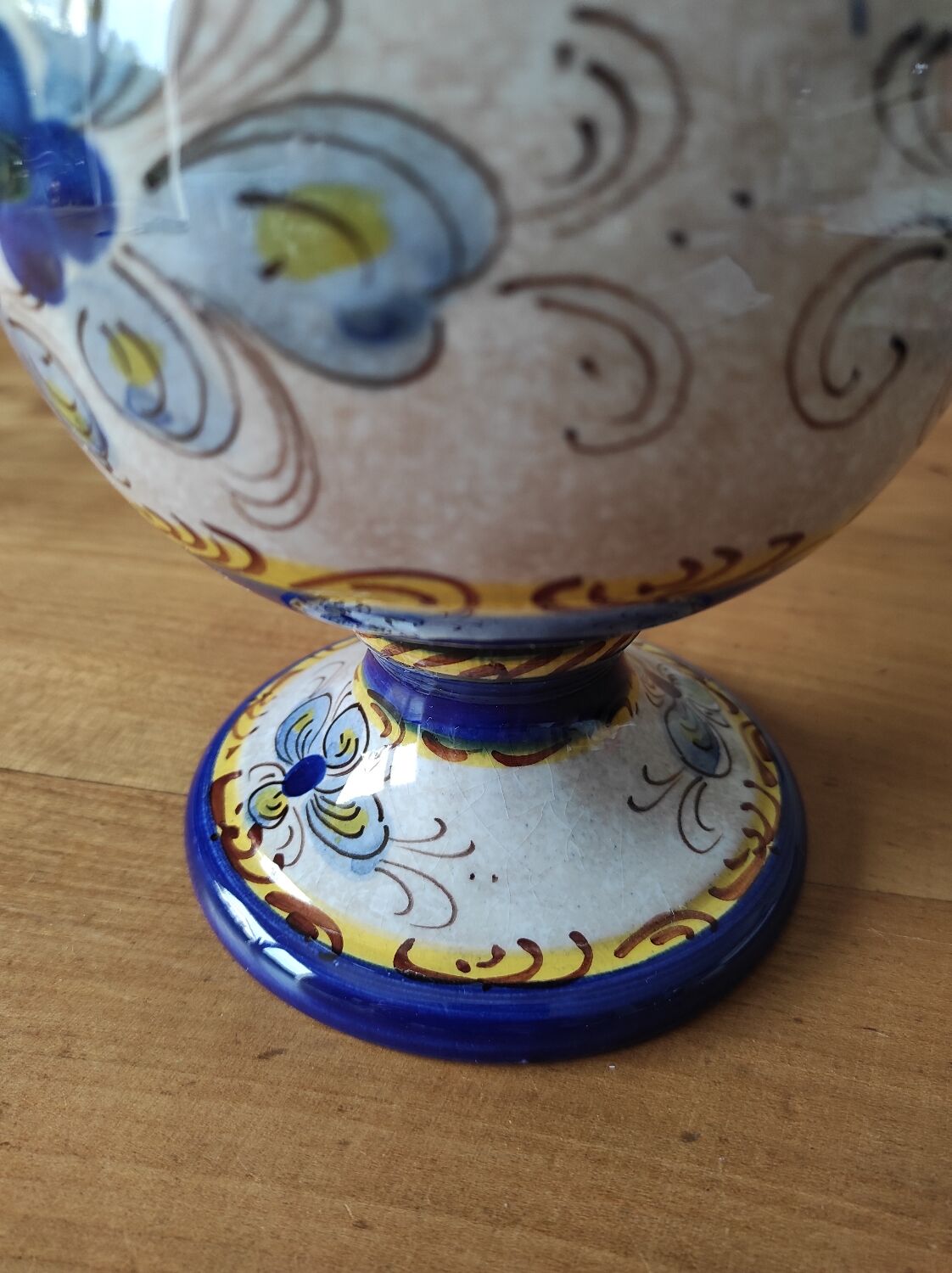 Handmade ceramic vase