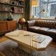 Travertine coffee table from the 70s/80s.