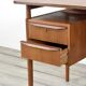 Midcentury Danish Teak Desk By Gunnar Nielsen For Tibergaard.