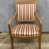 Fauteuil restauration en noyer