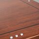 Table basse/table d'appoint en design Art Déco triangulaire