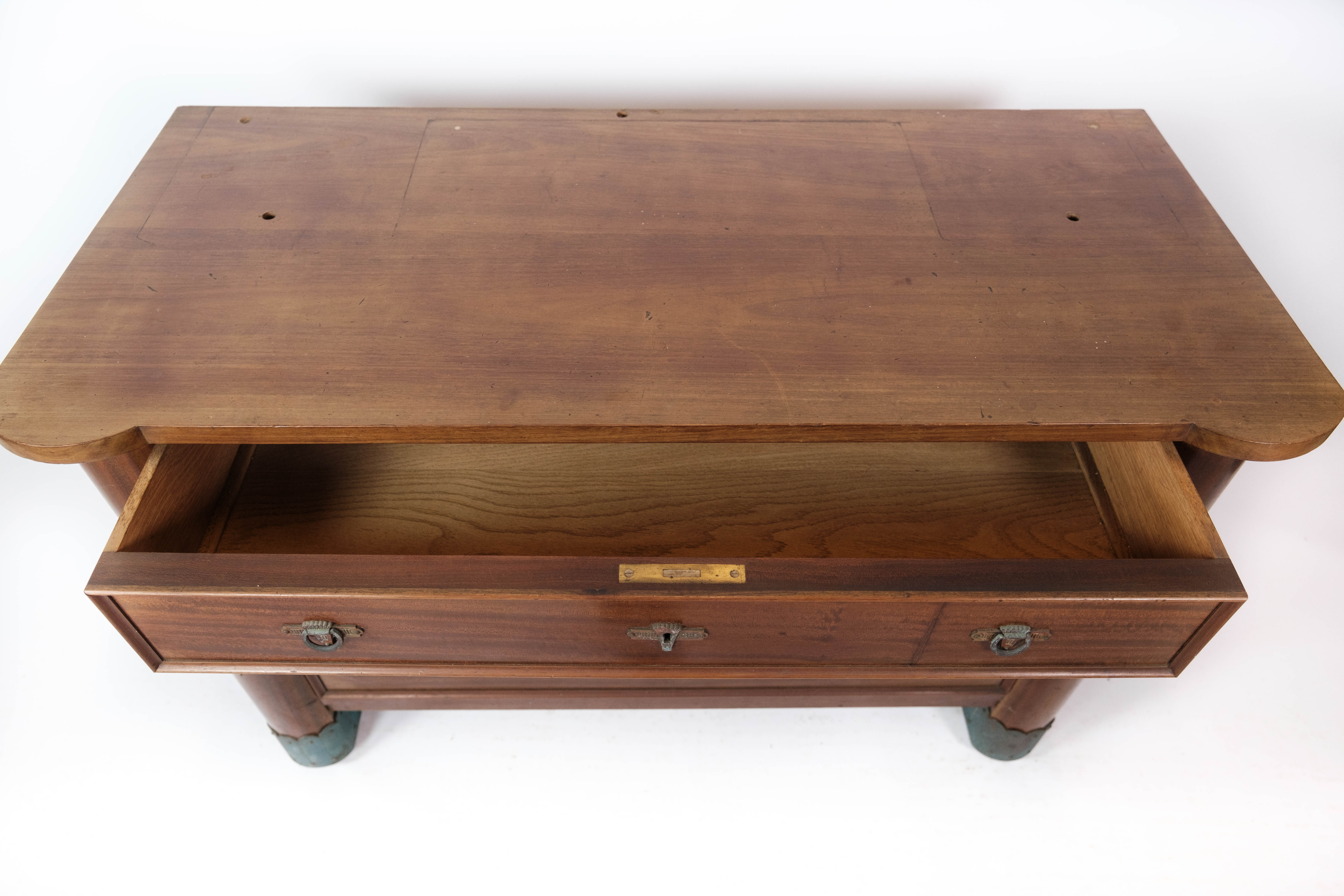 Chest of drawers of mahogany, 1920s