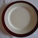 Digoin sarreguemines opaque porcelain dinner plates, pasteur pattern