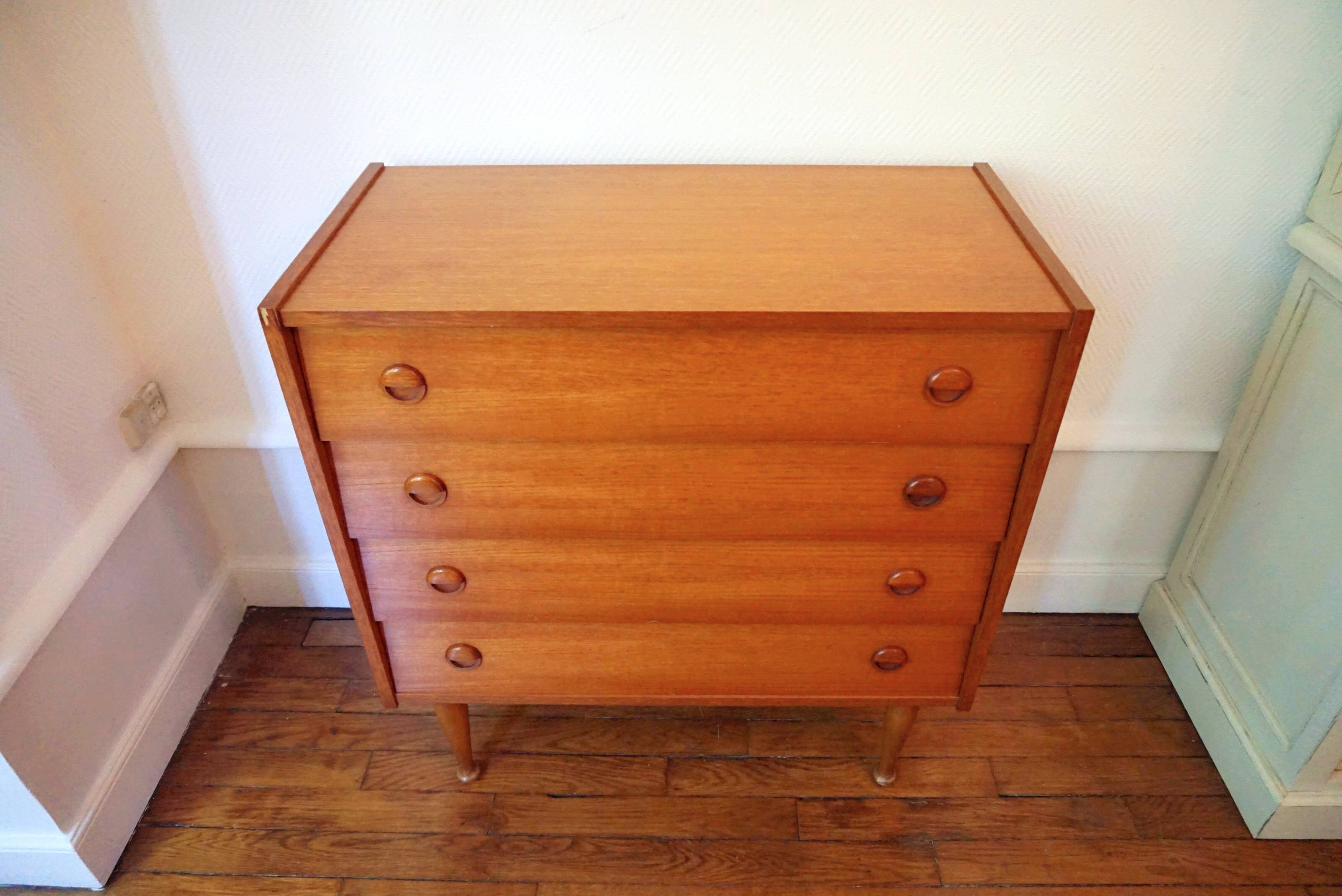 Vintage chest of drawers 60s