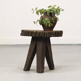 Old Wabi Sabi Primitive side table