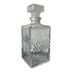 Vintage glass spirits whisky decanter