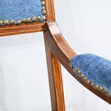 Small Rosewood Armchair, Restoration Period – Early 19th Century