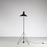 2020s edition of 1950s Floor lamp by Peter Hvidt and Olga Molgaard for & Tradition, Denmark