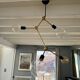 Chic designer brass pendant light – contemporary style