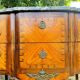 Commode en marqueterie d’époque transition fin du xviii eme siècle