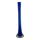 Vase soliflore en verre torsadé