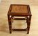 Small side table made of bamboo, rattan and wood - plant stand - Vintage