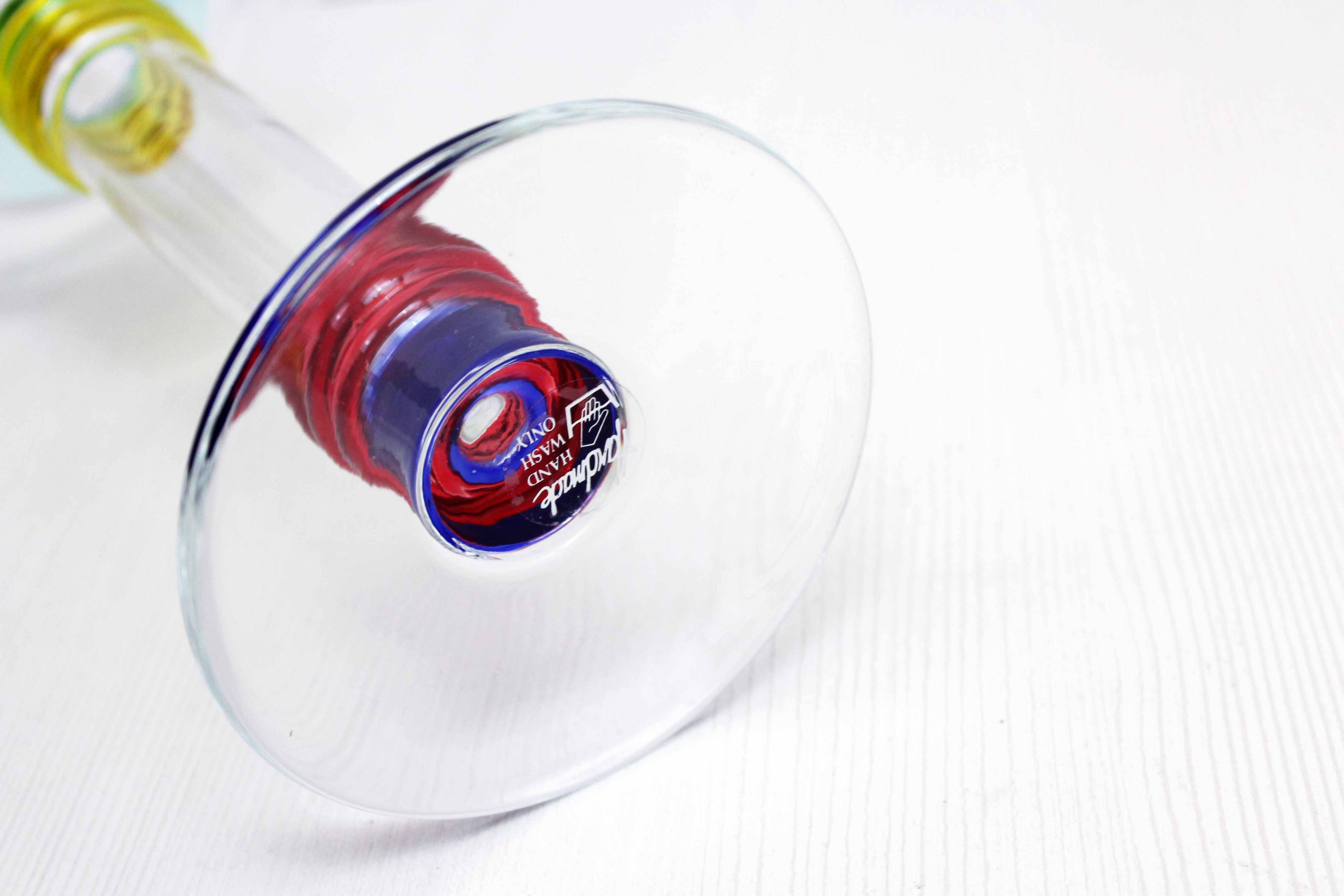 Memphis style candle holder by Leonardo 1990