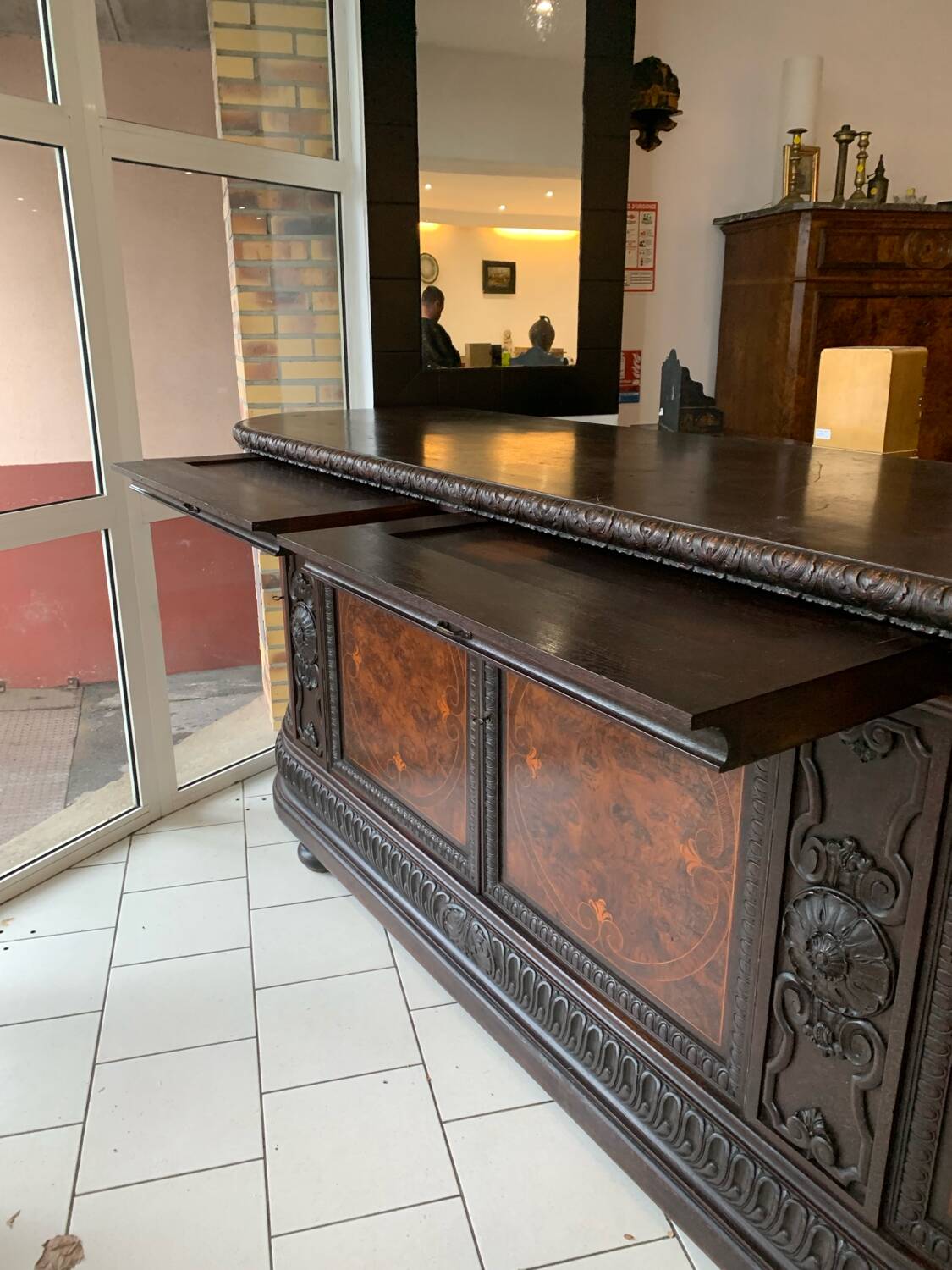 Antique Art Nouveau Furniture Germany Marquetry Circa 1900