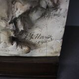 Mid-Century Big 3D Picture by F.F. Novák, 1941, Czechoslovakia