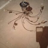 Wrought iron chandelier