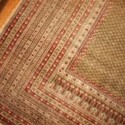Handmade antique Turkish Ghurdes prayer rug 4.10' x 7.3' (152cm x 222cm) 1870s - 1B427