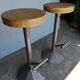 2 bar stools bistrot 1960