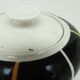 Sugar bowl, Art Deco, porcelain, Volksstedt, Germany, 1960s