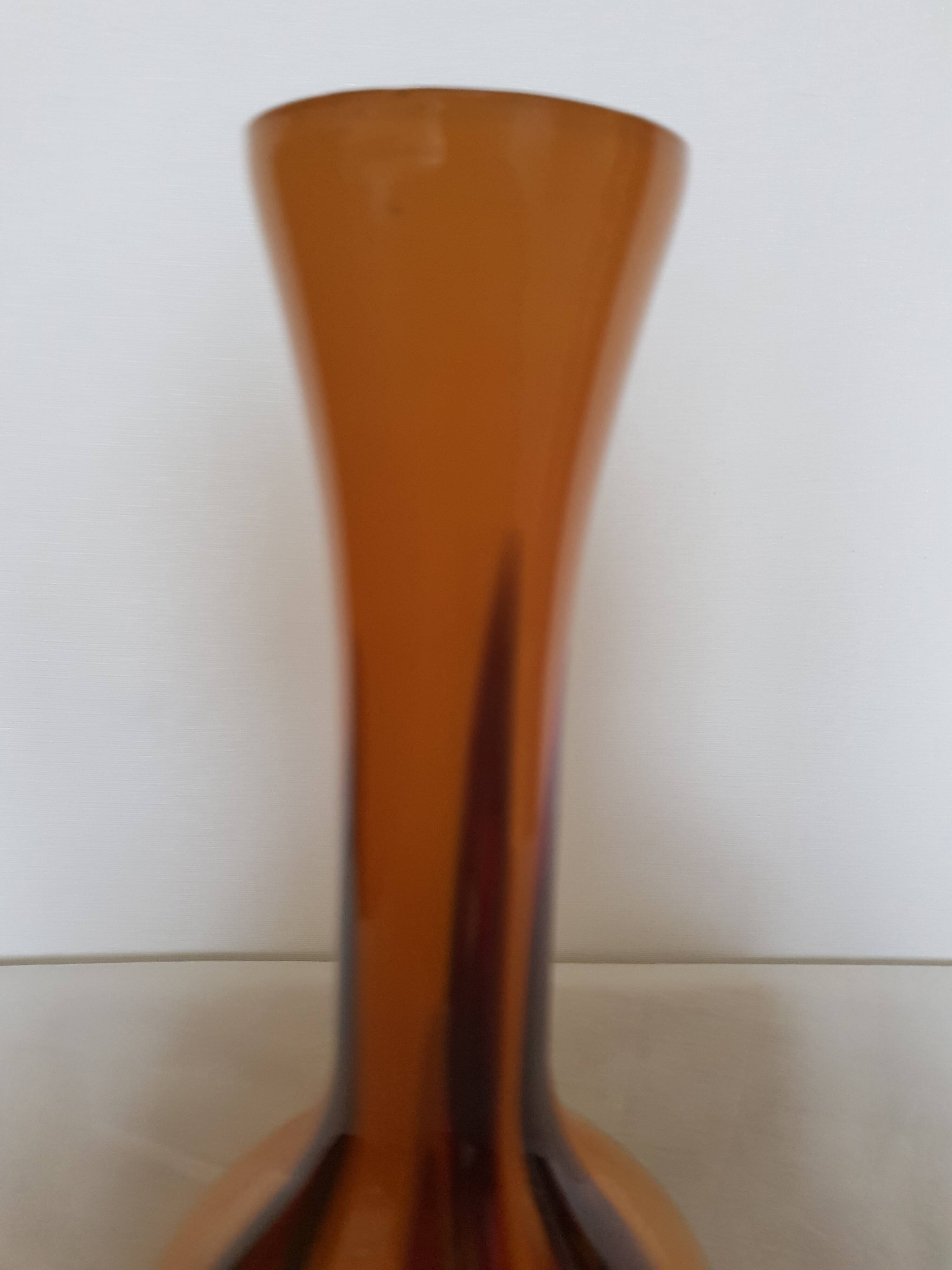 Vintage VB Opaline Florence vase H 35 cm