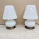 XL mid-century design Murano glass swirl lamps, 1970s