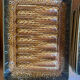 Plat et 6 assiettes à asperges Sarreguemines