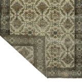 Tapis Vintage Turc – Tons Café & Beige – Noué à la main – 298 × 170 cm