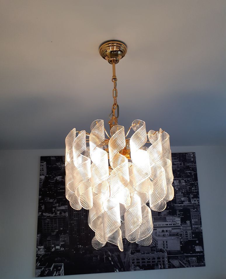 Murano glass chandelier