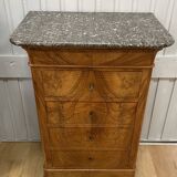 Petite Commode Secrétaire En Noyer de la fin du XIX ème siècle