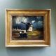 50's painting "Night Light"