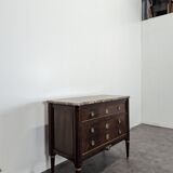 Louis XVI style mahogany chest of drawers