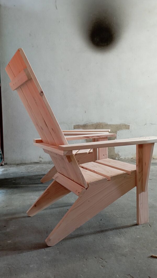 Fauteuil de jardin ''Adirondack