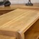 Art Deco modernist oak shelf from the 1940s.
