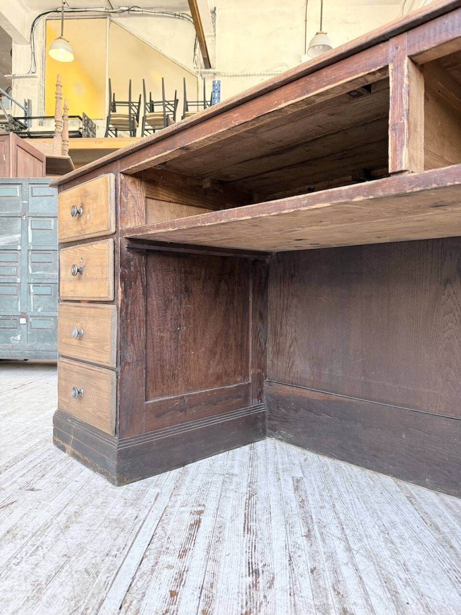 Oak workbench 250 cm XL 1950