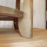 Mahogany coffee table Gaston Poisson art deco 1940