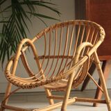 Child Rotin shell chair