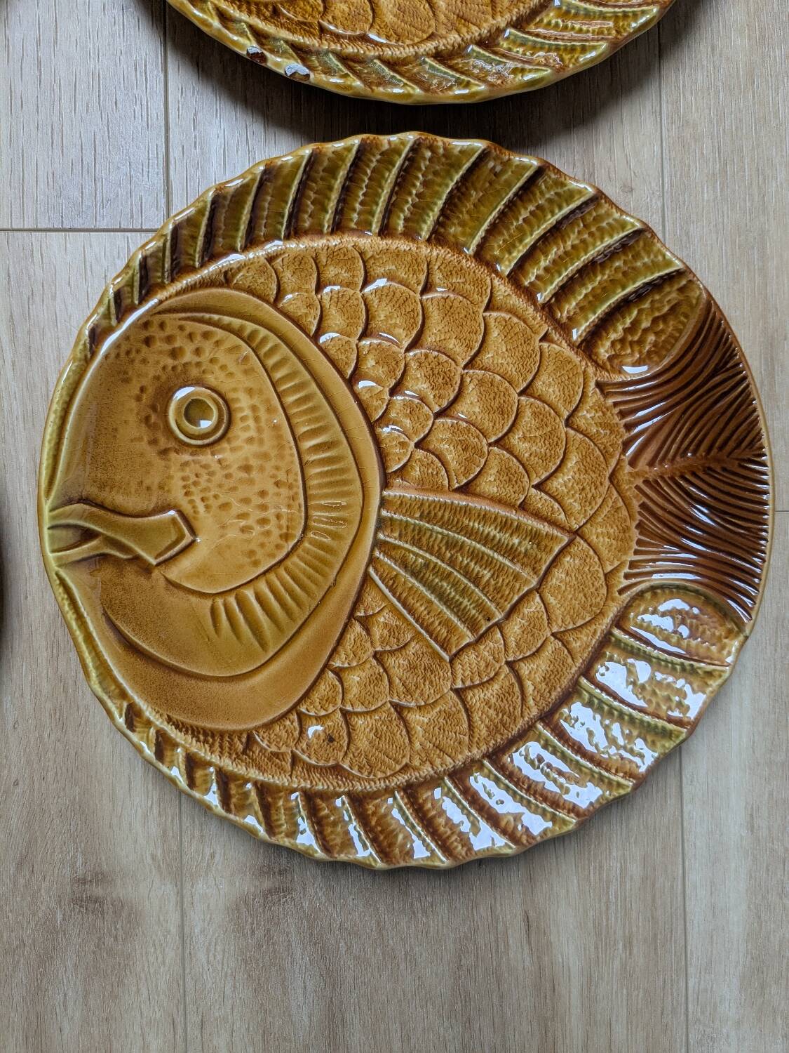 fish plates Sarreguemines