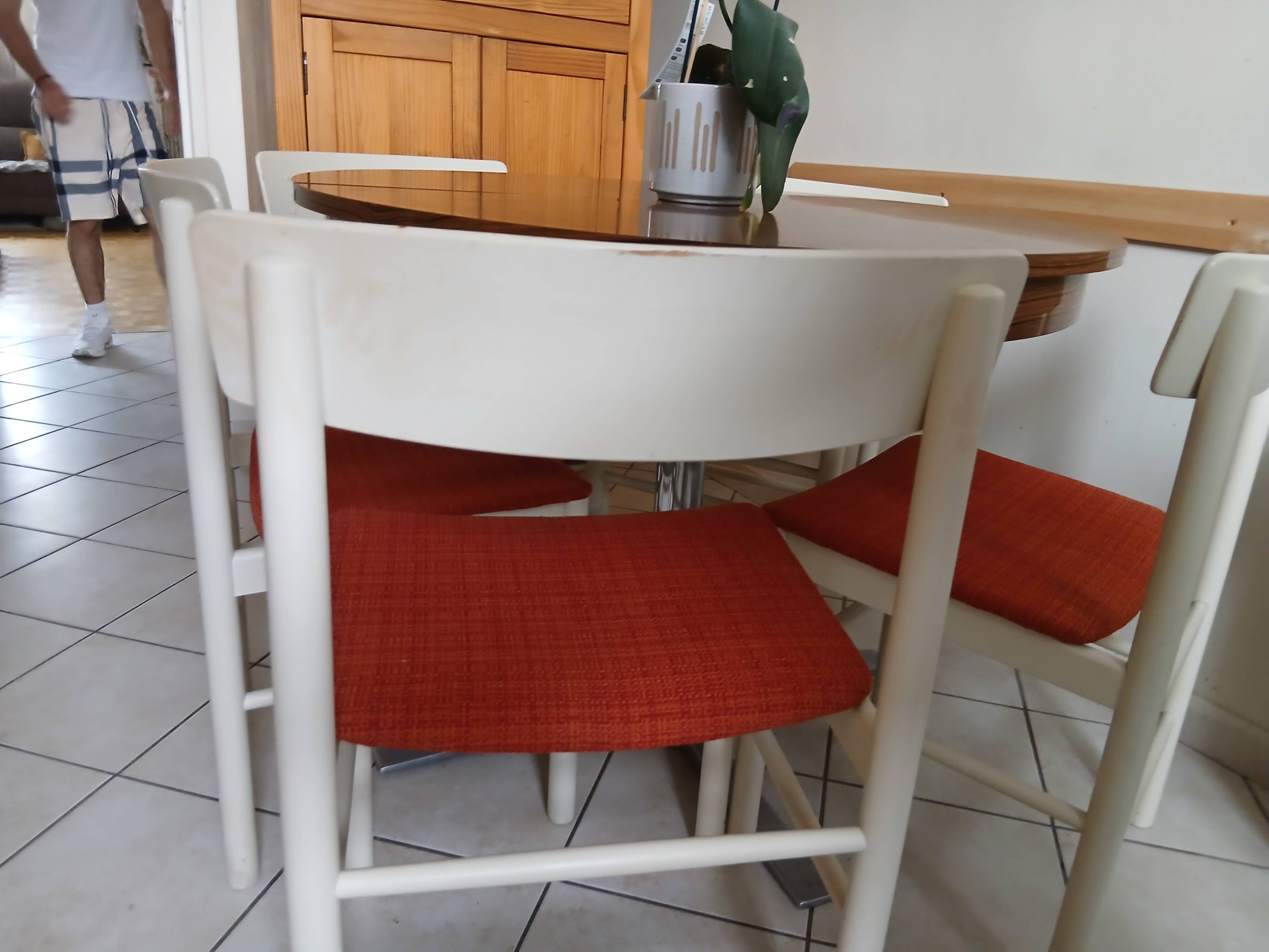 5 chaises scandinaves annees 70 Mobelfabrik Sfarstrup
