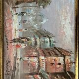 Oil on canvas by Paris Caroline Brunett