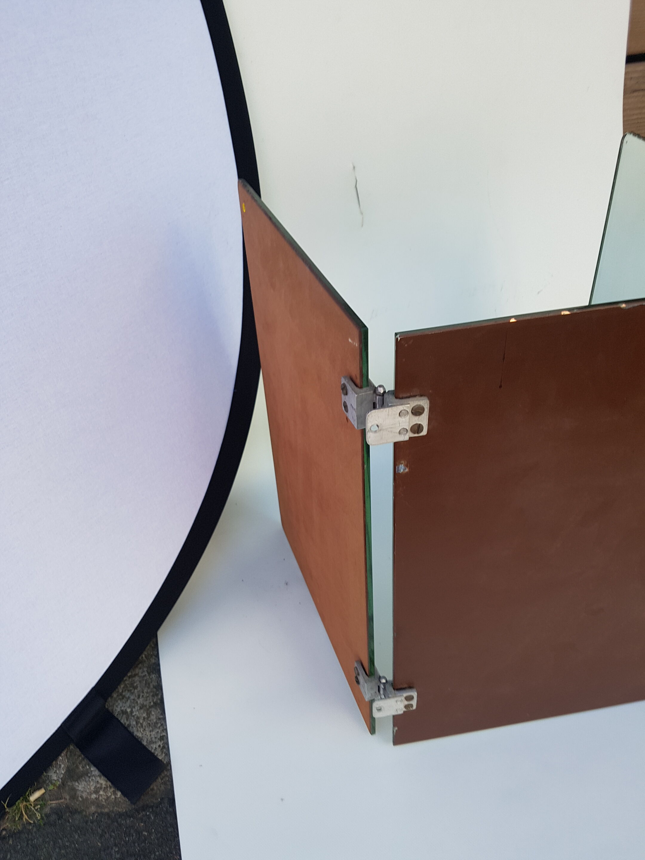 Mirror triptych of the 1960s