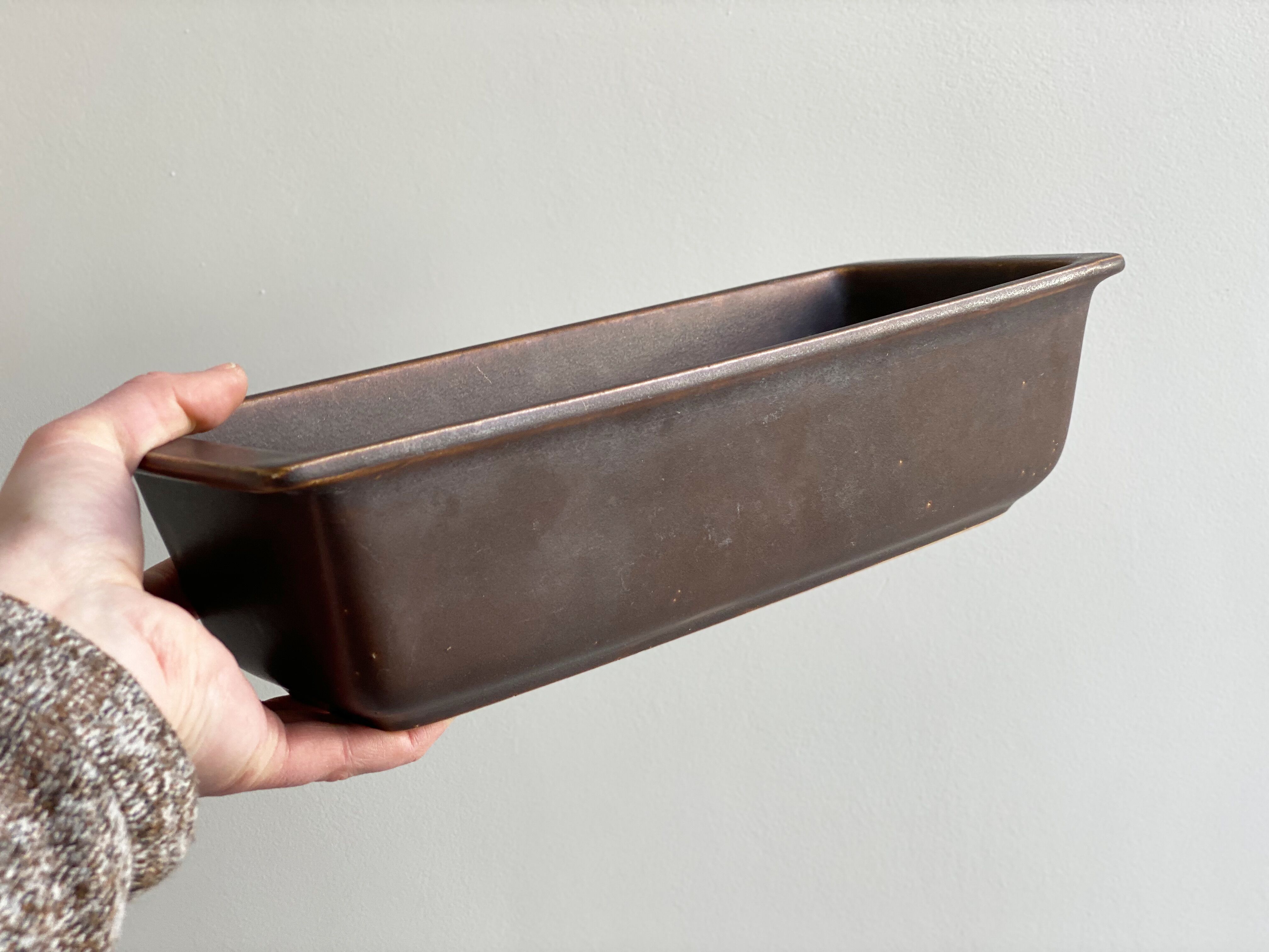 Vintage ceramic jasba cake pan, hot pot, w