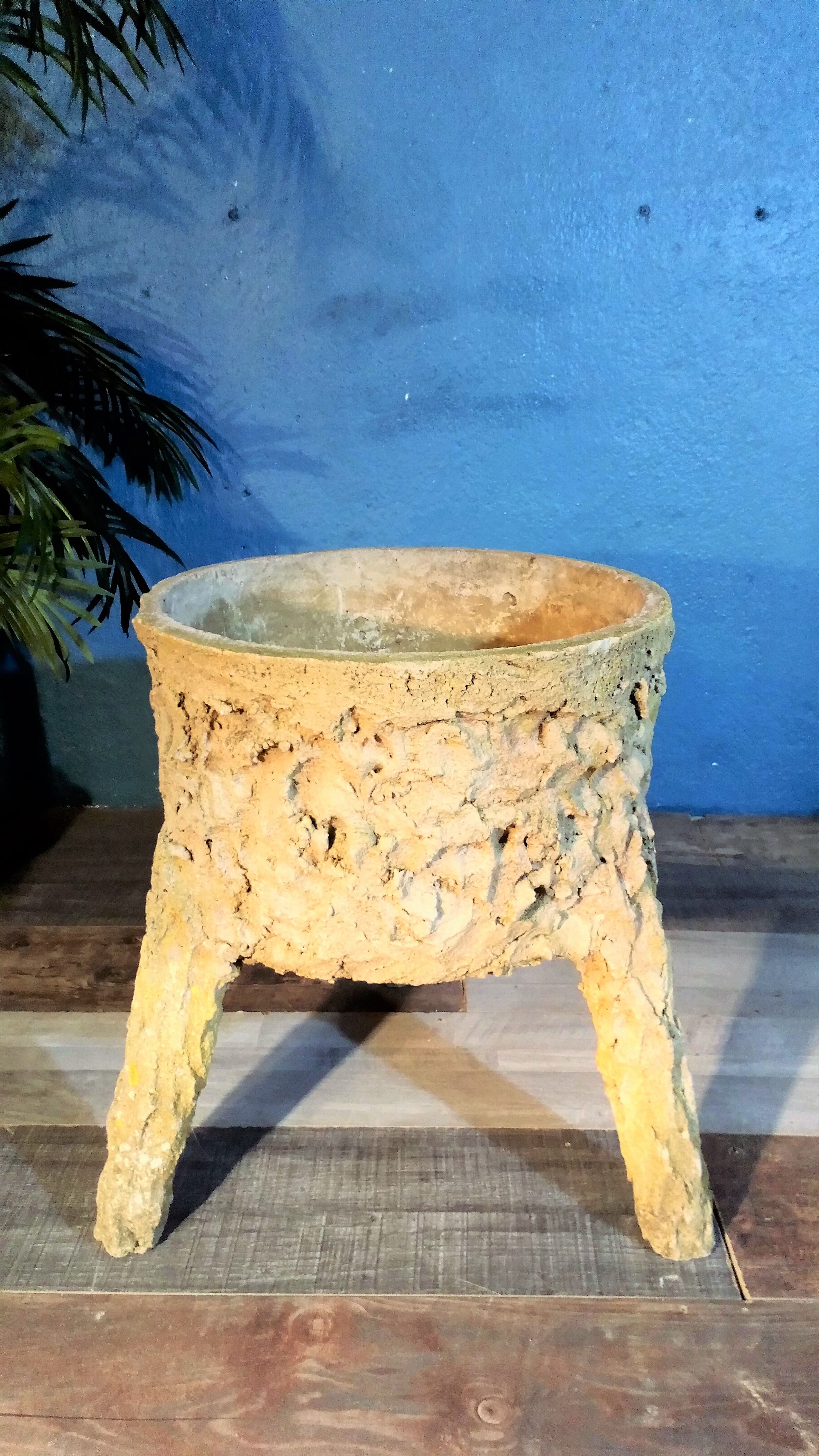 Pair of planters "Rocaille" 1950s