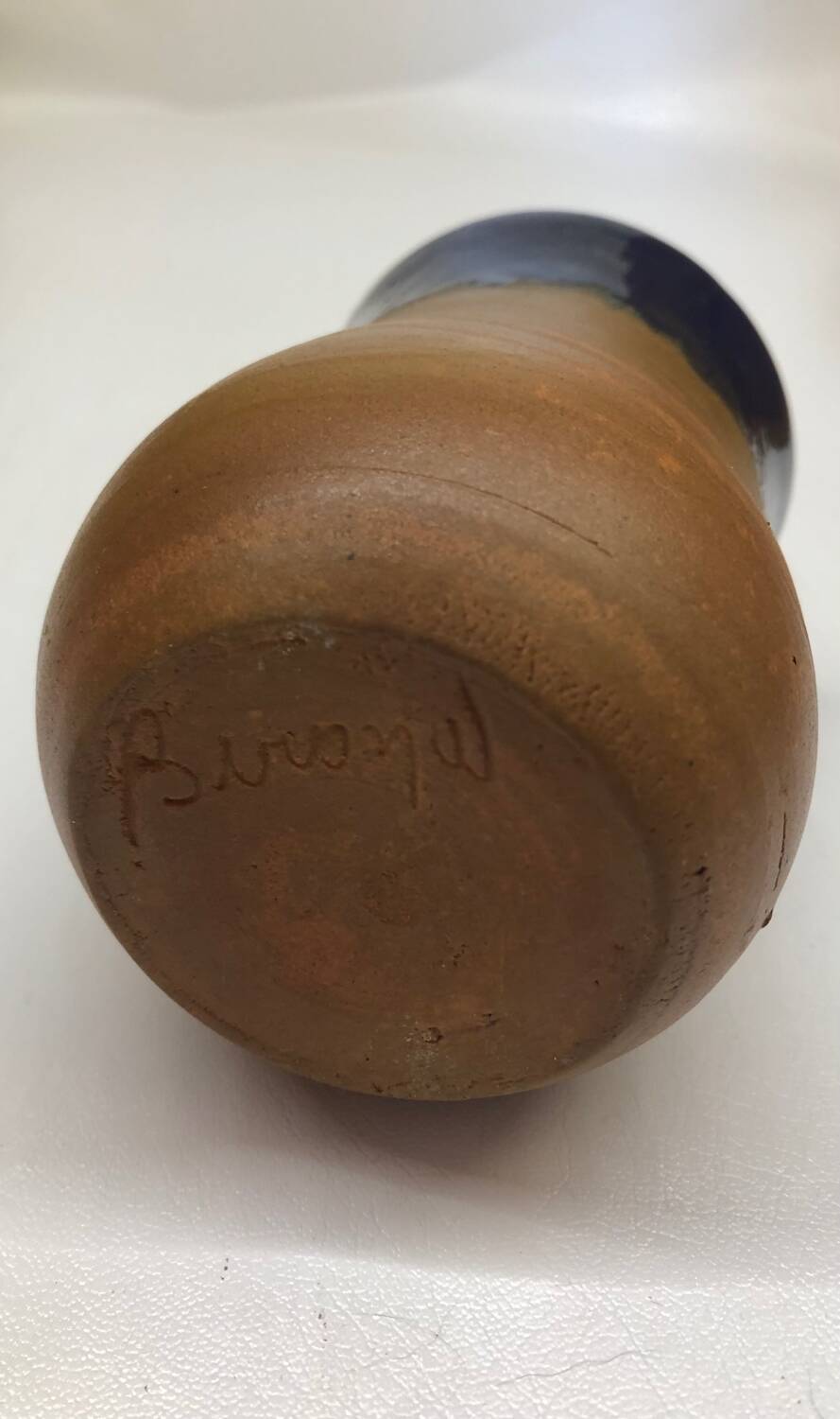 Stoneware vase by Willy Biron