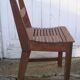 Rustic handcrafted wooden chair