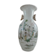Large ceramic vase Chinese women palace stage, China early 20th 46cm