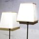Paire de lampadaires vintages